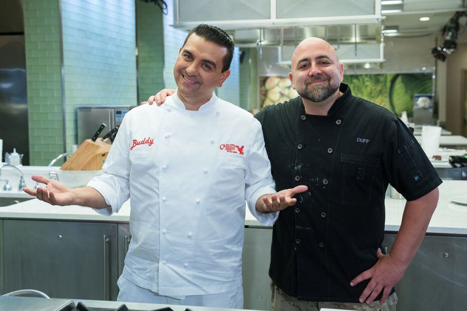 Buddy Valastro and Duff Goldman are the stars of new 2019 Food Network show "Buddy vs. Duff."