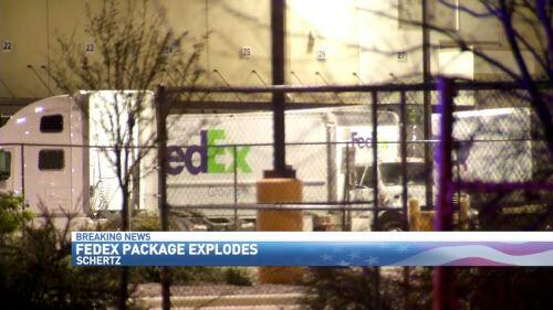 Un paquete bomba explotó en un centro de FedEx en San Antonio. Estaría ligado a los bombazos...