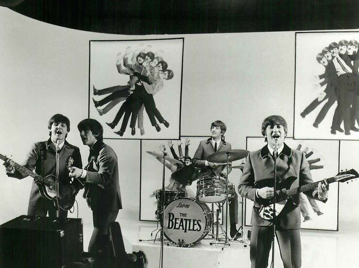 In a 2000 file photo courtesy of Miramax Films, the Beatles are pictured in a scene from "A...