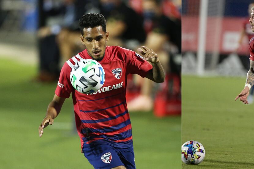 Los delanteros del FC Dallas, Jesús Ferreira (izq) y Paul Arriola, fueron convocados a la...