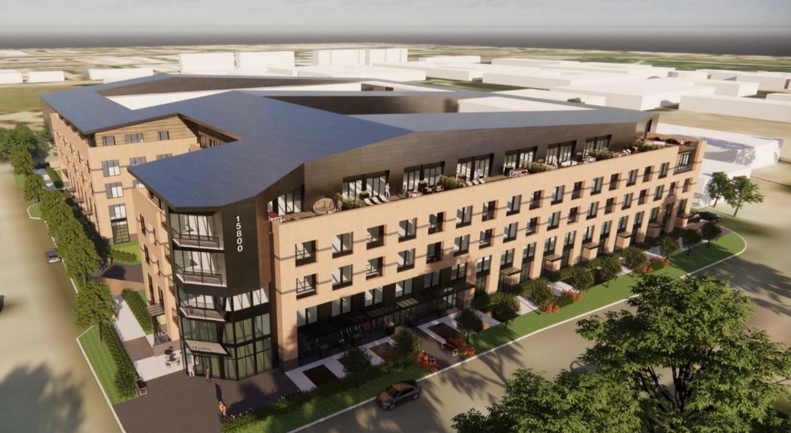 Apartment builder JPI is planning a new rental community on Addison Road near Addison Airport.