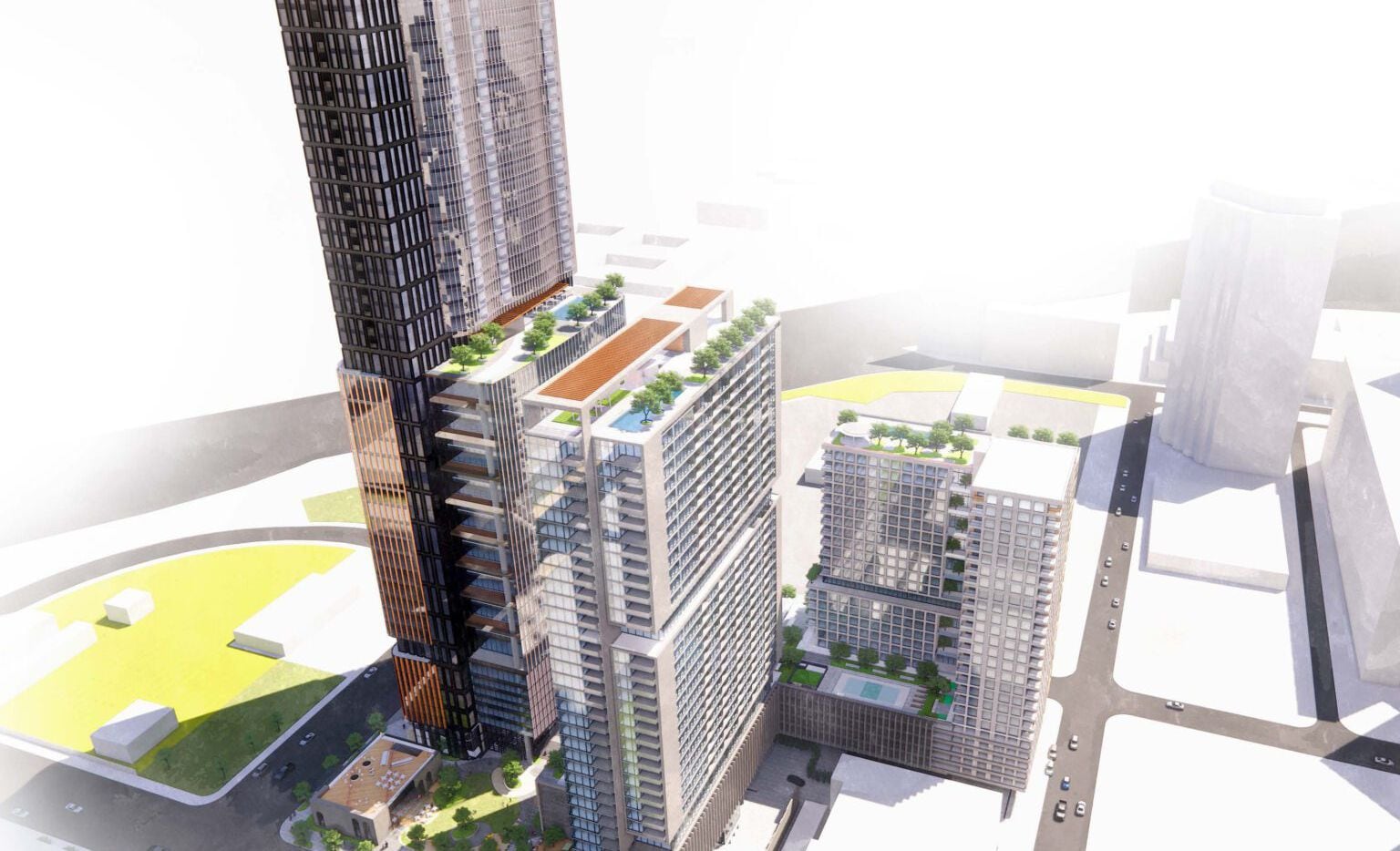 Atlanta developer plans 2023 start of three-tower downtown Dallas project