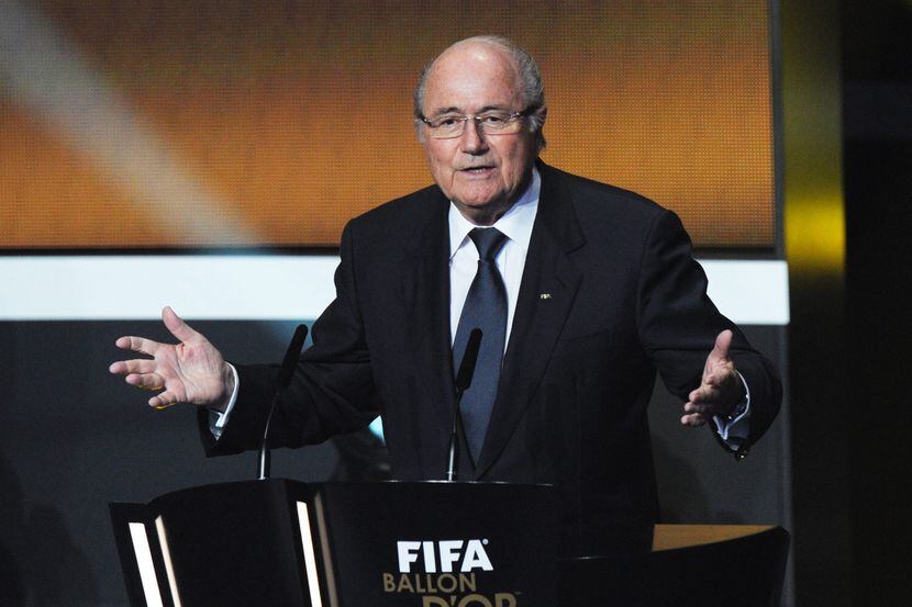Joseph Blatter fue suspendido por seis años por casos de corrupción en FIFA. Foto AP.
