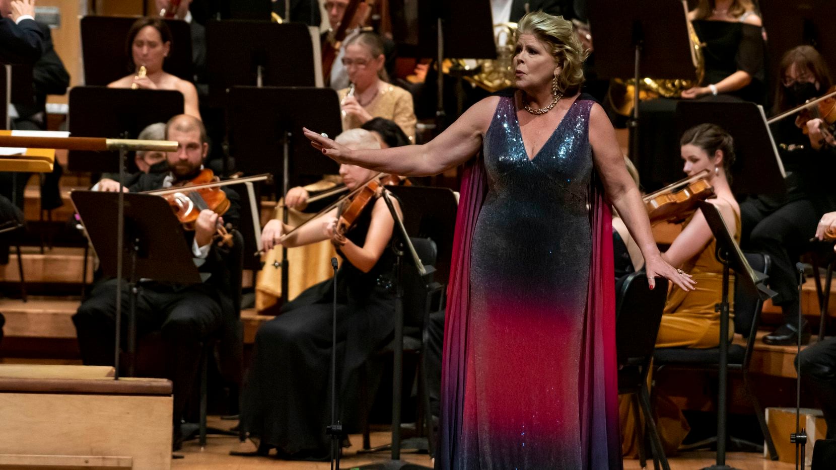 Mezzo-Soprano Susan Graham sings with the Dallas Symphony Orchestra and Chorus and music...
