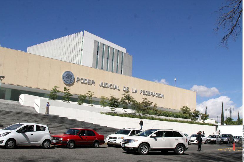 (El edificio del Poder Judicial de la Federación en la Ciudad de México, el 27 de enero del...