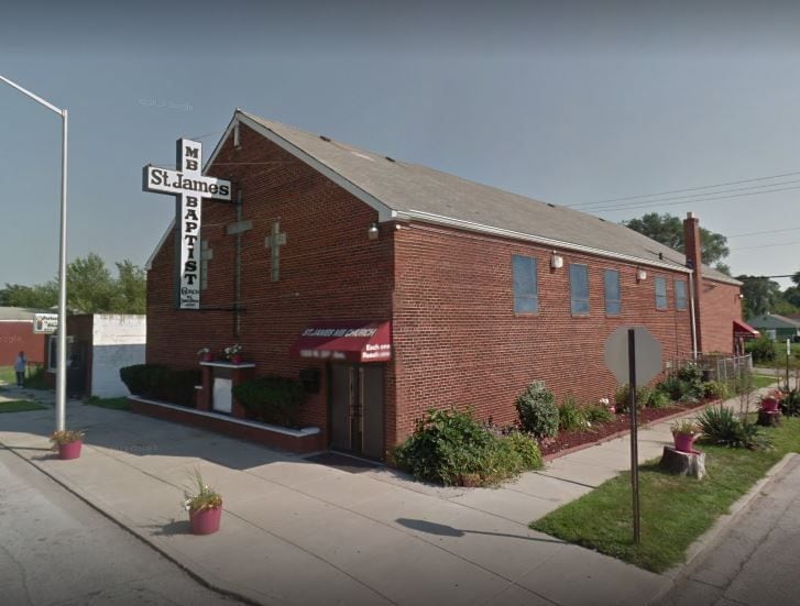 Shawn Lawson was ousted as pastor of St. James Baptist Church in Gary, Ind., after members...