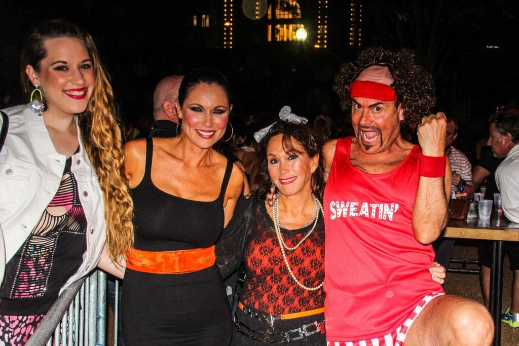 Party pics: The '80s were like totally back again at the Rustic