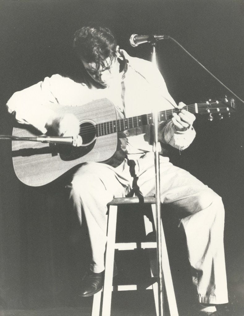 Hartman's first public performance came at age 15 in 1987. 