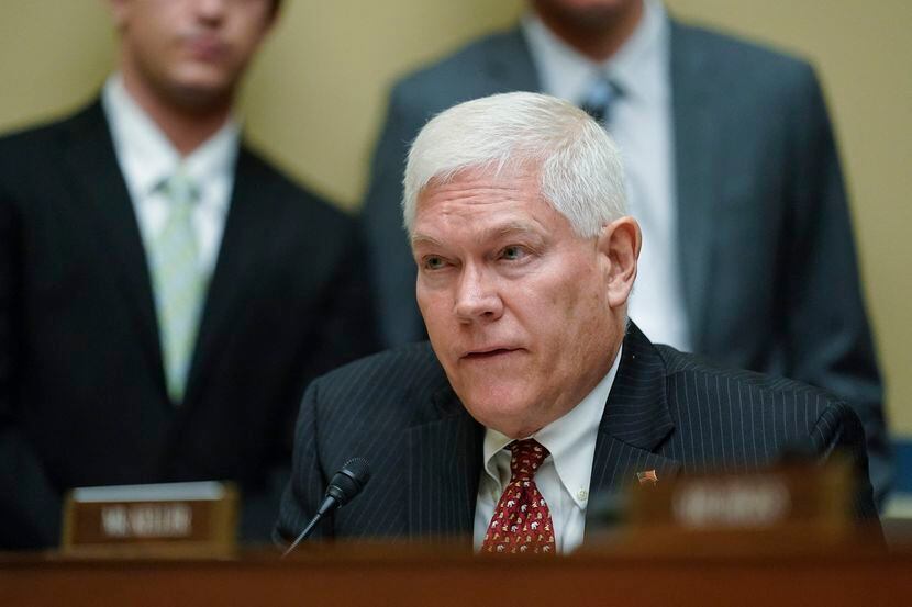 Rep. Pete Sessions, R-Waco, speaks during a House Committee on Oversight and Reform hearing...