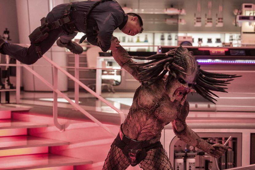 Una escena de la película “The Predator”, del director Shake Black, que se estrenó el...
