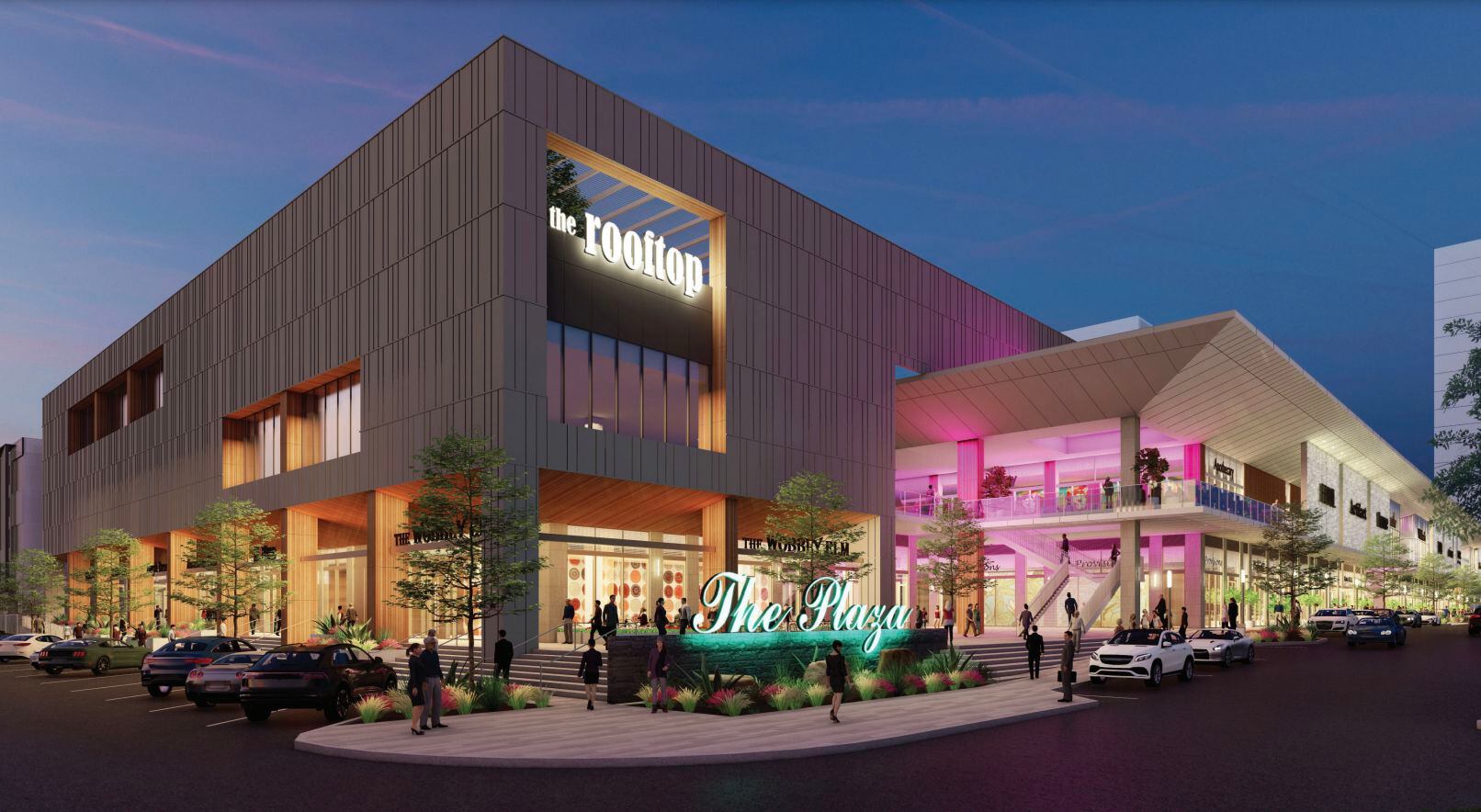 The Spring Creek Plaza development planned on the Dallas North Tollway will include retail,...
