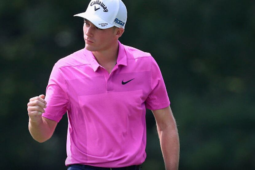 El golfista Aaron Wise ganó su primer campeonato en el tour de la PGA tras imponerse en la...