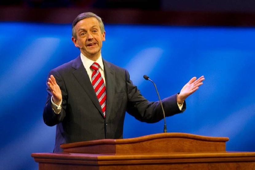 First Baptist Dallas Pastor Robert Jeffress has come to embrace the Christian nationalist...