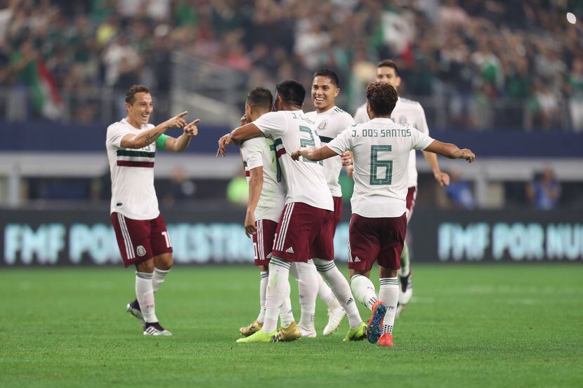 México y Ecuador disputaron un amistoso en Arlington el domingo 9 de junio de 2019. Foto de...