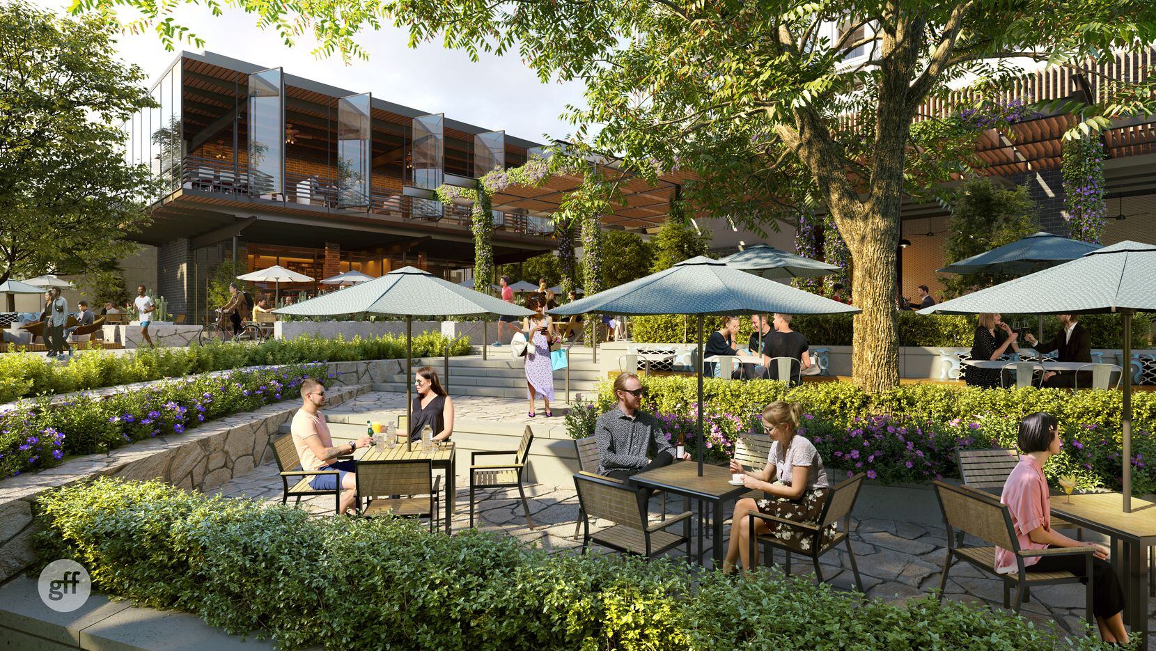 One or two restaurants are planned near Katy Trail in Carlisle-on-the-Creek.