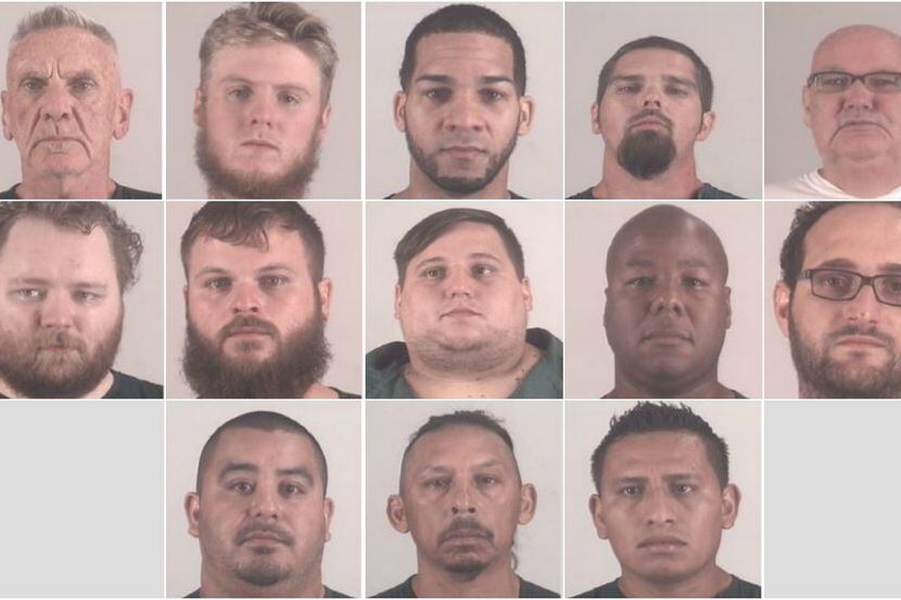 13 men accused of soliciting minors online arrested, Tarrant County ...