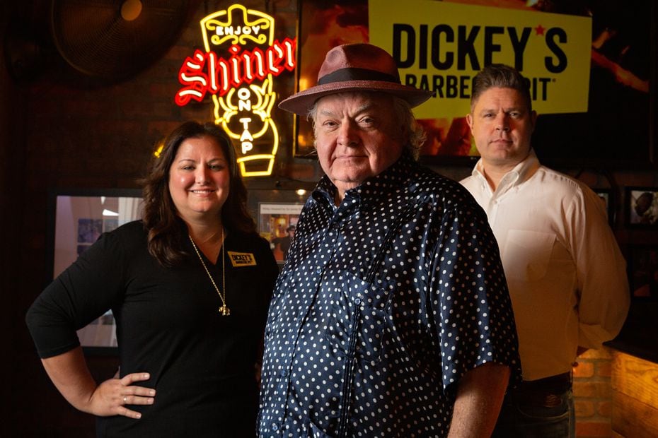 Dickey's Barbecue Pit is run by Laura Rea Dickey (left), the chief executive of Dickey’s...