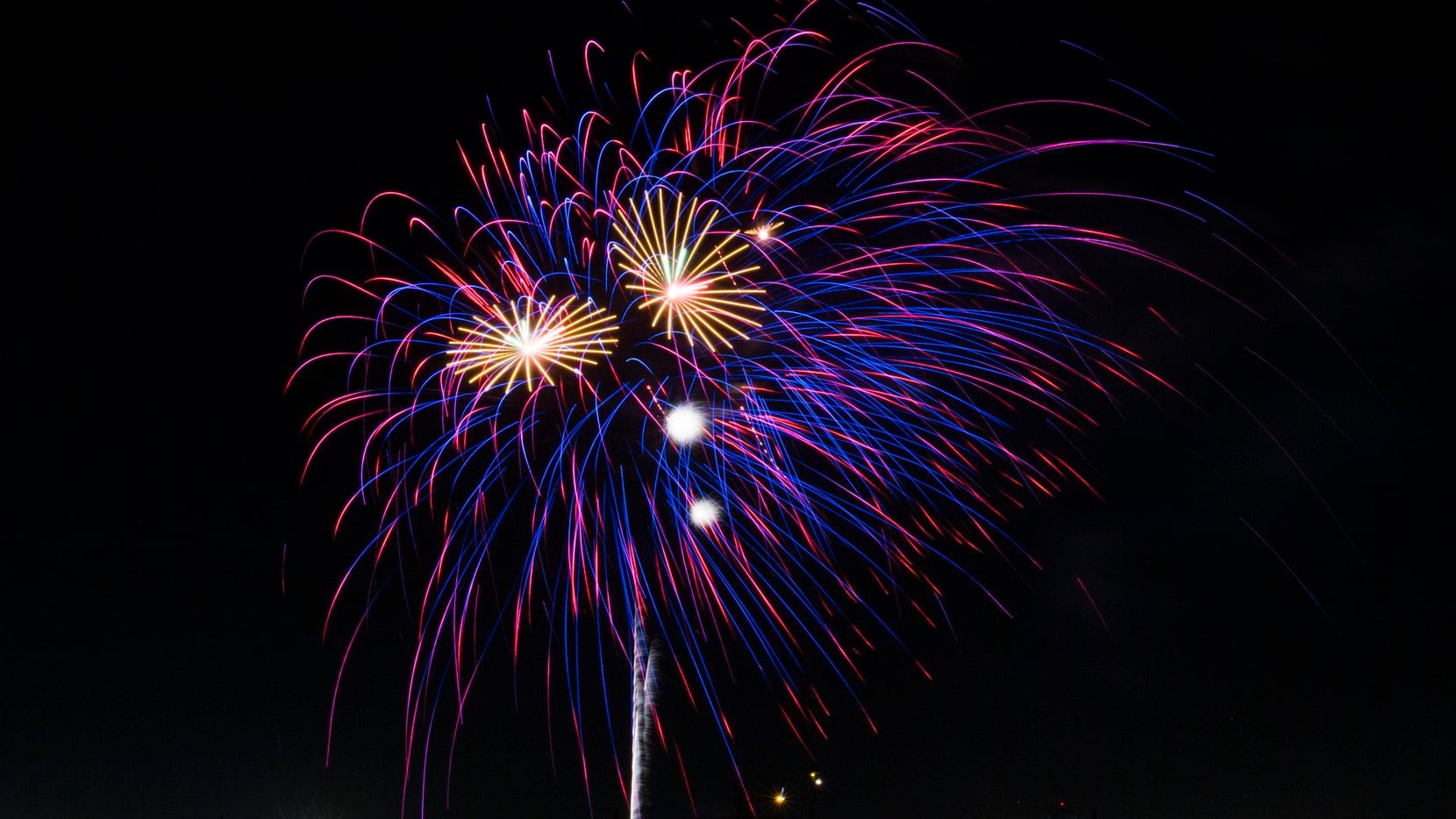 Fireworks burst during Kaboom Town festivities in Addison in this file photo. McKinney's...