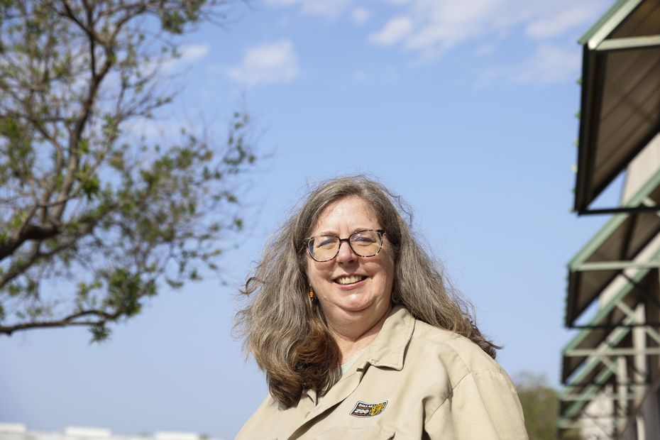 Kerri Slifka has been the Dallas Zoo's curator of nutrition since 2006.