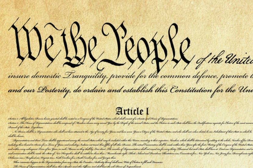 Una imagen de la Constitución (Cortesía: constitutioncenter.org)

