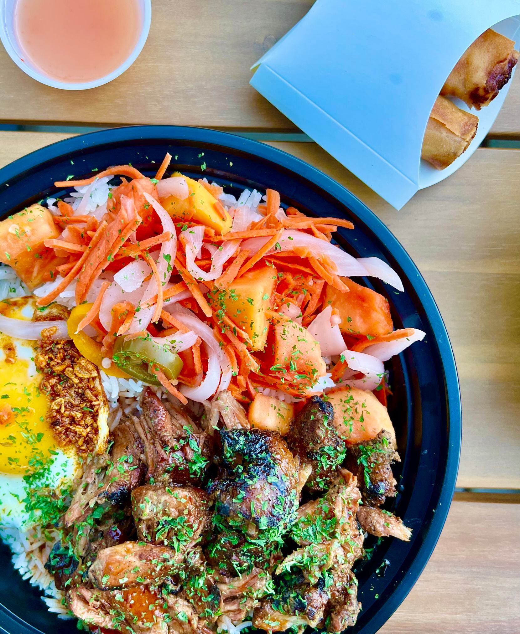 Ober Here is a new Filipino rice bowl restaurant in Fort Worth.