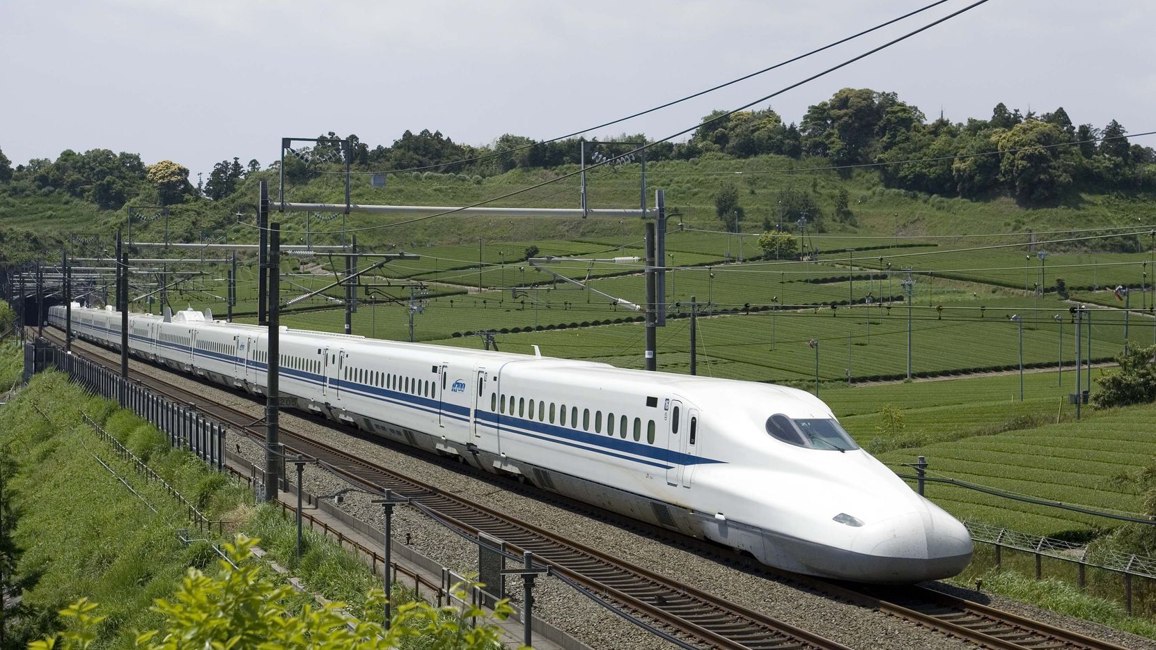 The high-speed train Texas Central proposes operating between Houston and Dallas would be...