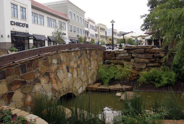 Watters Creek is a walkable mall with a creek and green spaces.  It is also...