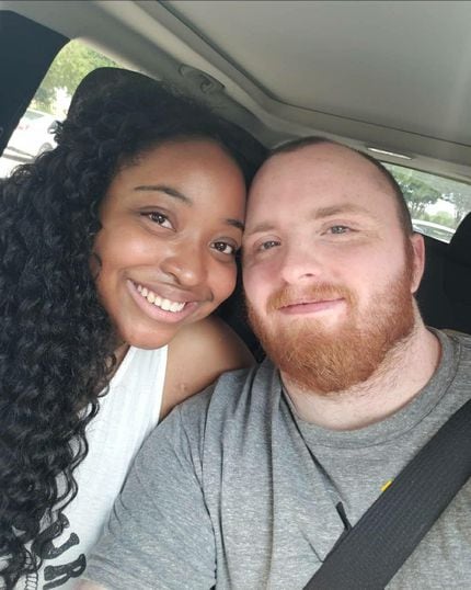 Whitney Mitchell and Garrett Foster met online as teenagers in North Texas.