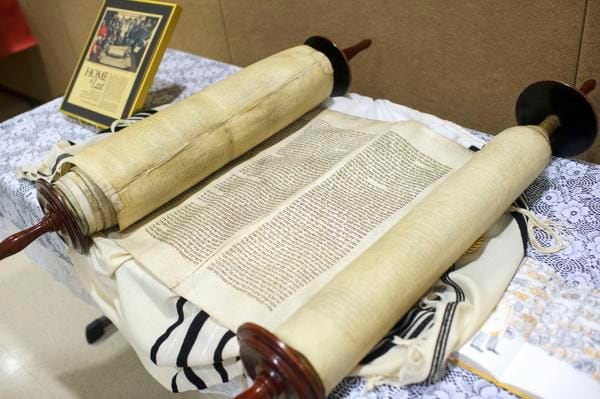 The Jewish Museum - Collection - Torah Scroll and Staves