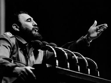 In this 1970s file photo, Cuban Prime Secretary of the Cuban Communist party and President...
