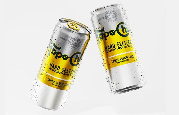 La versión de Topo Chico con alcohol que Coca Cola lanzará a partir de 2021.