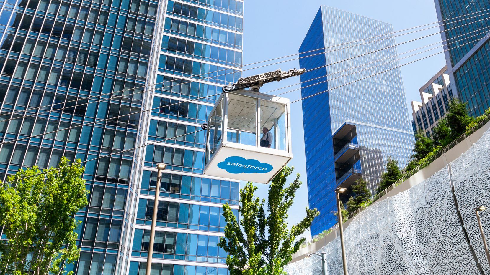 Salesforce is based in San Francisco, where the company has a 25-year sponsorship for naming...