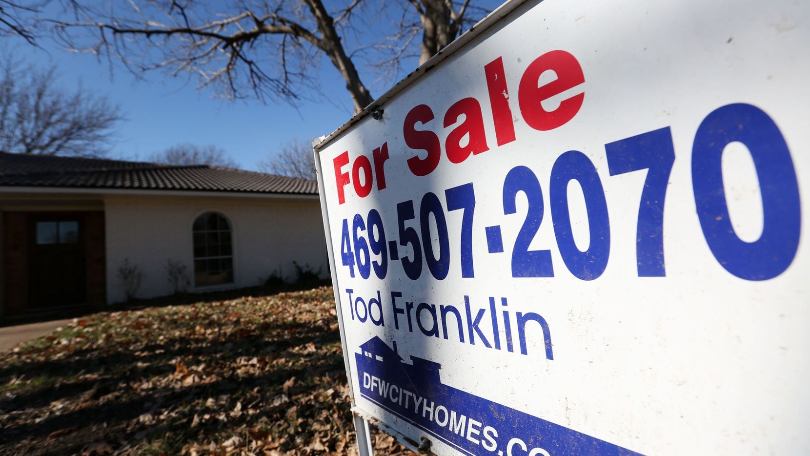 Home sales in Dallas County were down by more than 10% from a year ago.