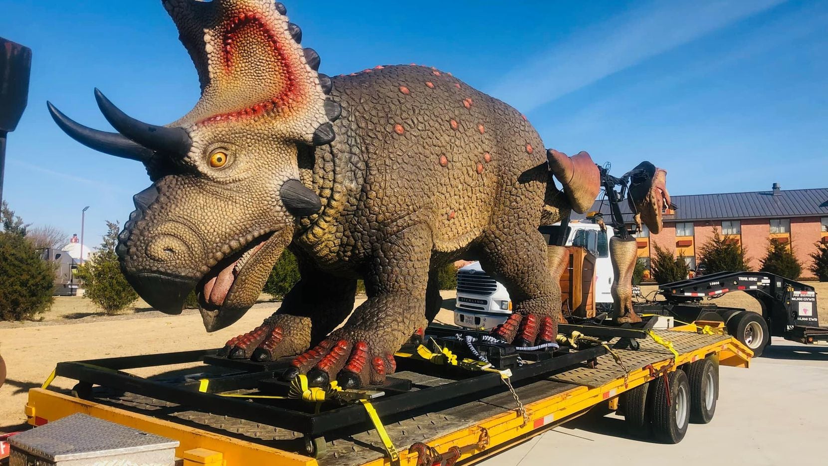Dinosaurs return to Grapevine in exhibit starting this weekend.
