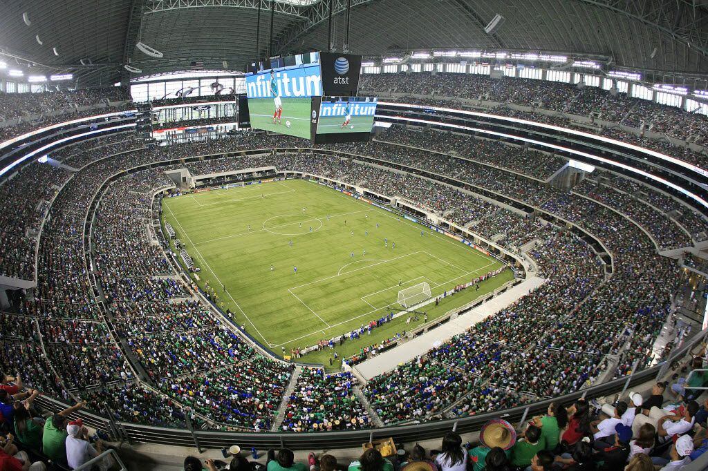 As 26 World Cup Bid Takes Next Step Dallas Pitches At T Stadium To Fifa
