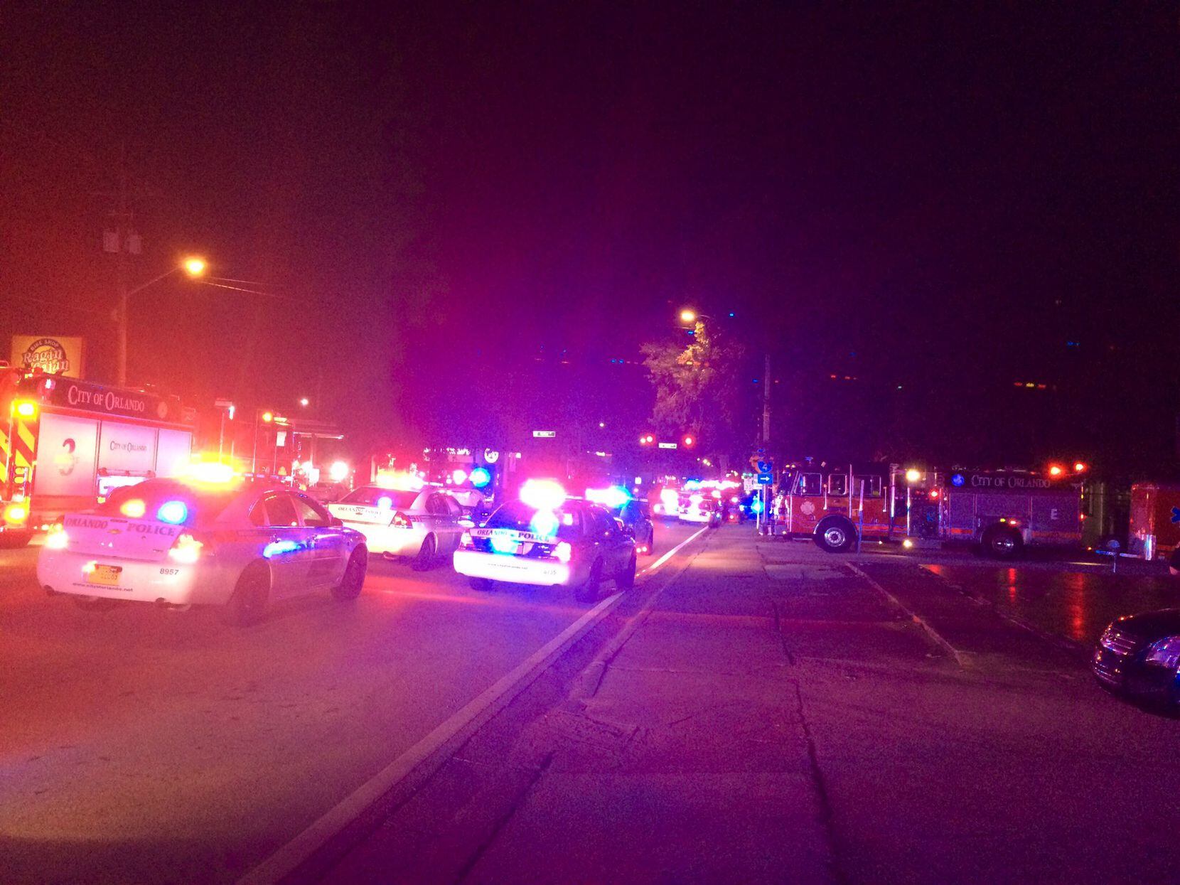  Orlando police swarmed to a gay nightclub after a mass shooting was reported there early...