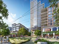 The high-rise mixed-use development on Dallas' Knox Street will include retail, office and...