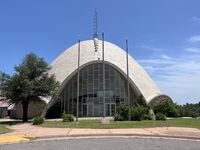 The 1956 First Christian Church of Oklahoma City, better known as the "egg dome," designed...