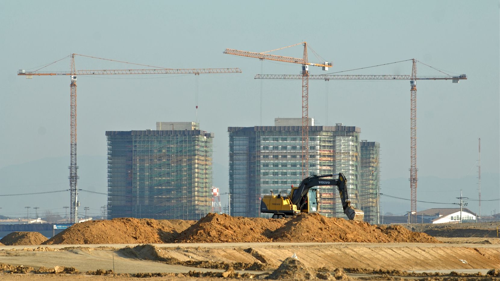 Construction of the U.S. Army's new base in Korea is one of the largest projects in the military’s construction and host nation funding program.