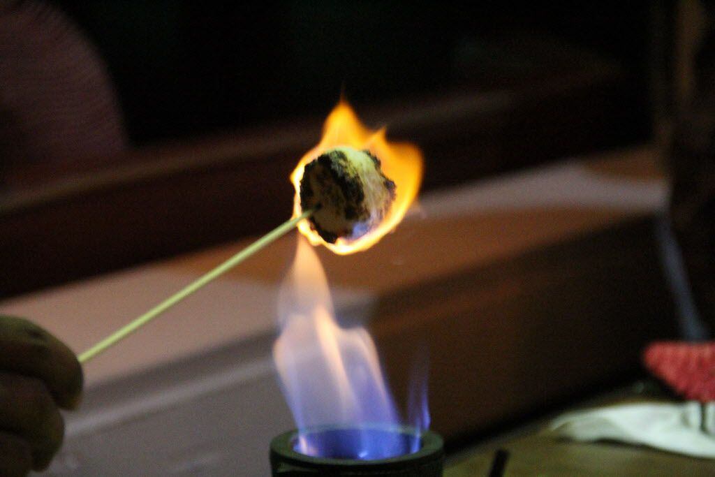 Make your own smores at The Common Table