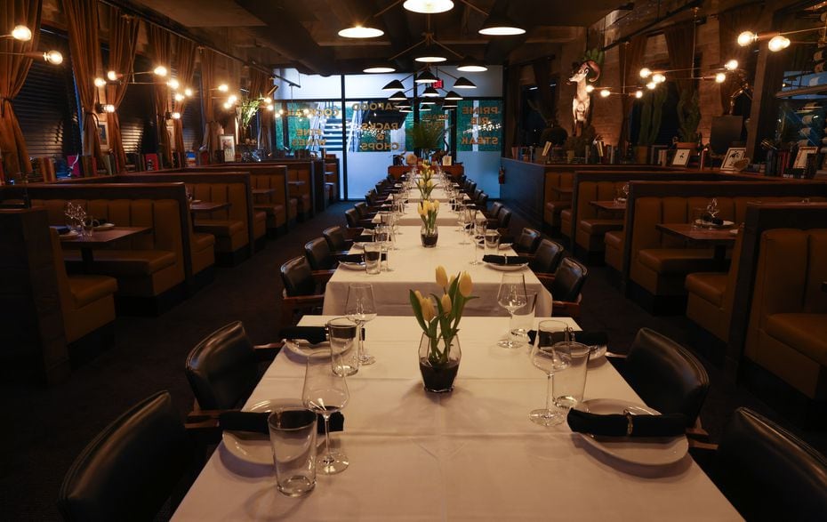 Nick Badovinus' prime rib restaurant Brass Ram was transformed from an empty building into a...