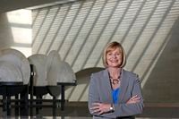Dallas Symphony president and CEO Kim Noltemy is pictured at the Meyerson Symphony Center in...