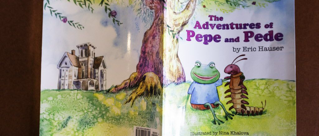Eric Hauser's book has sparked controversy over its title character Pepe and his link to a meme used by the white supremacist "alt-right" group.