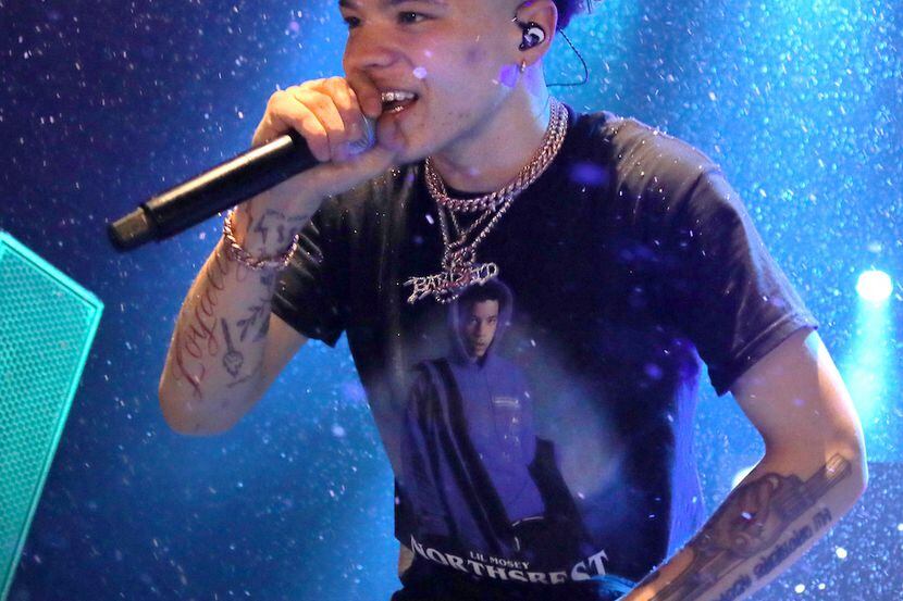 Lil Mosey performed at the Novo by Microsoft on March 1, 2019, in Los Angeles.