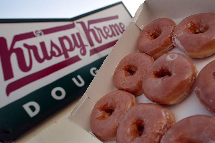 Las donas glaseadas sin relleno de Krispy Kreme son de las más populares.