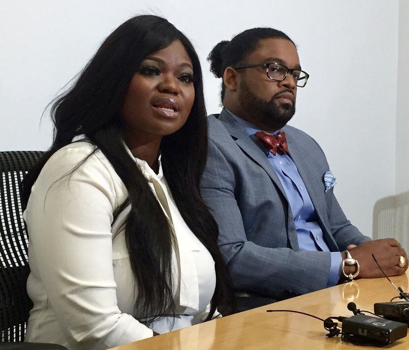Zonya Robinson, 36, discusses what she describes as a "traumatic" Uber driving experience...