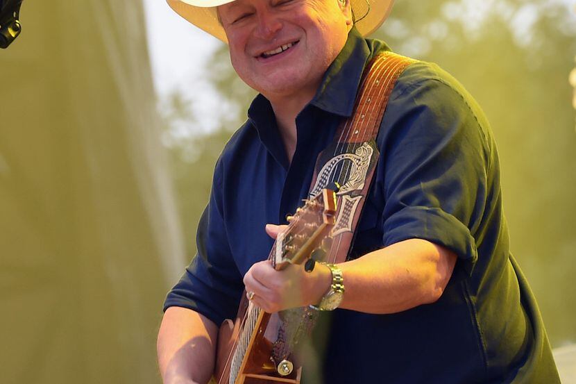 Singer-songwriter Mark Chesnutt performed during day three of Country Thunder on July 21,...
