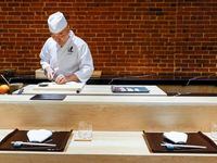Master sushi chef Tatsuya Sekiguchi prepares sushi at Tatsu in Deep Ellum, Thursday, May 19,...