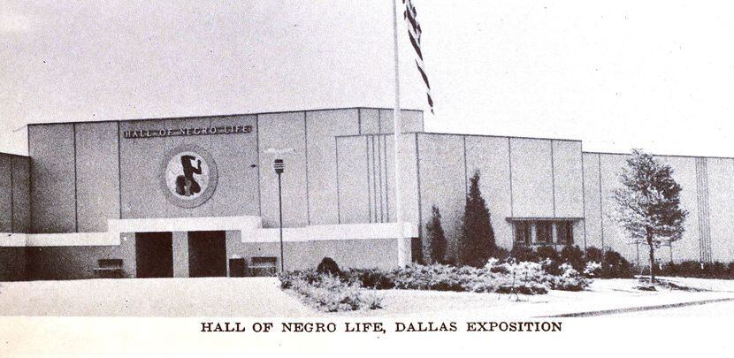 The Hall of Negro Life, which didn't survive one year at Fair Park
