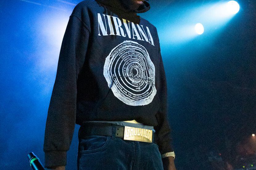 Yung Bans performed during the Northsbest Festival at the Showbox SoDo on April 27, 2019, in...